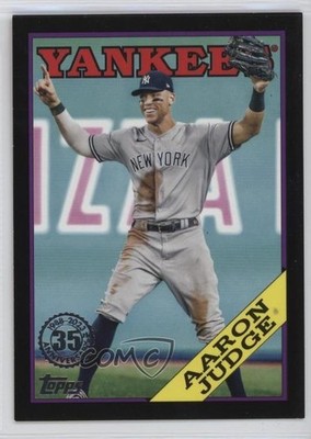 2023 Topps Series 2 1988 Topps Baseball Black /299 Aaron Judge #2T88-42 8mm