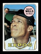 1969 Topps #45 Maury Wills