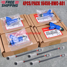 4 New Oem 410cc Fuel Injectors 16450-rwc-a01 For Rdx Rsx Tsx Integra Civic