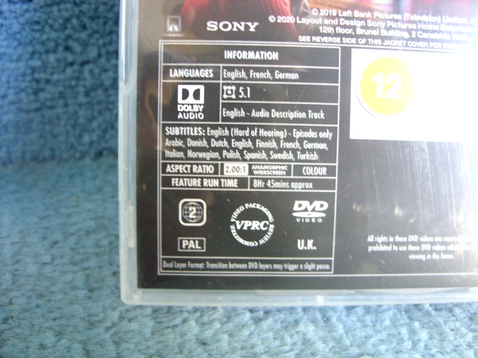 The Crown Season 3 (DVDR2) 4Discs 2020 Olivia Colman 525mins+Extras (BARGAIN - Image 4 of 4