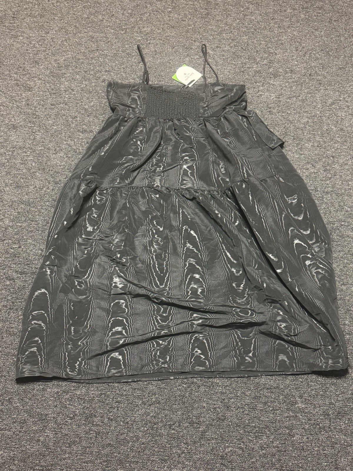 Kate Spade X Target Black Tiered Ruffle Midi Tank Dress Size L- NWT thumbnail 10