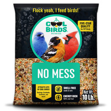 Cool Birds No Mess Fruit Wild Bird Seed 10 Lb. 100 Edible Shell-Free Blend 4.65 per gallon