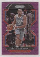 2021-22 Panini Prizm Purple Wave Prizm Nicolas Batum #200 09tu