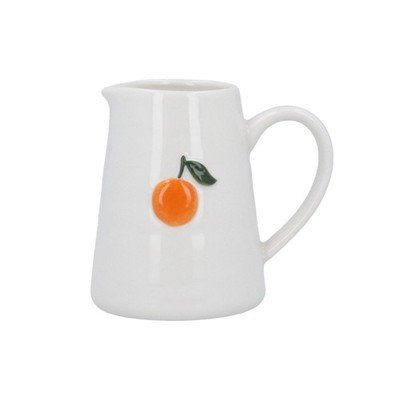 Gisela Graham Orange Design kleine Keramik Milchkanne Küchenzubehör New Home