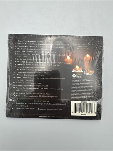 Bill & Gloria Gaither - Count Your Blessings Gospel - Very Good CD - Foto 2 di 2