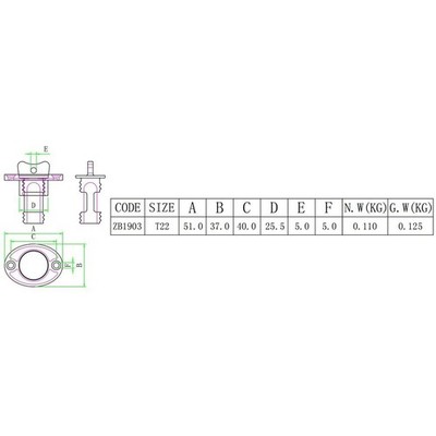 316 SS Drain Quick Secure Installation Bootswartung für Bootsentwässerung
