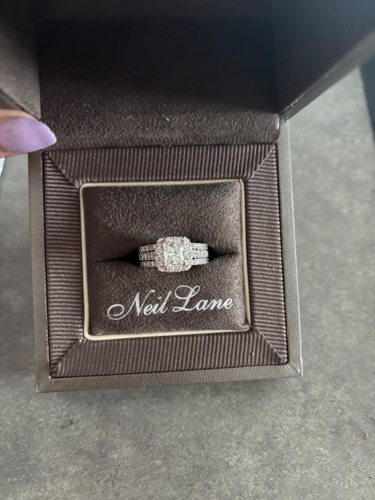 weddng ring set - image 1