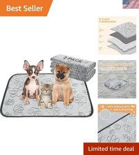 Eco-Friendly Washable Dog Pads - Non-Slip, Absorbent and Durable, 2-Pack