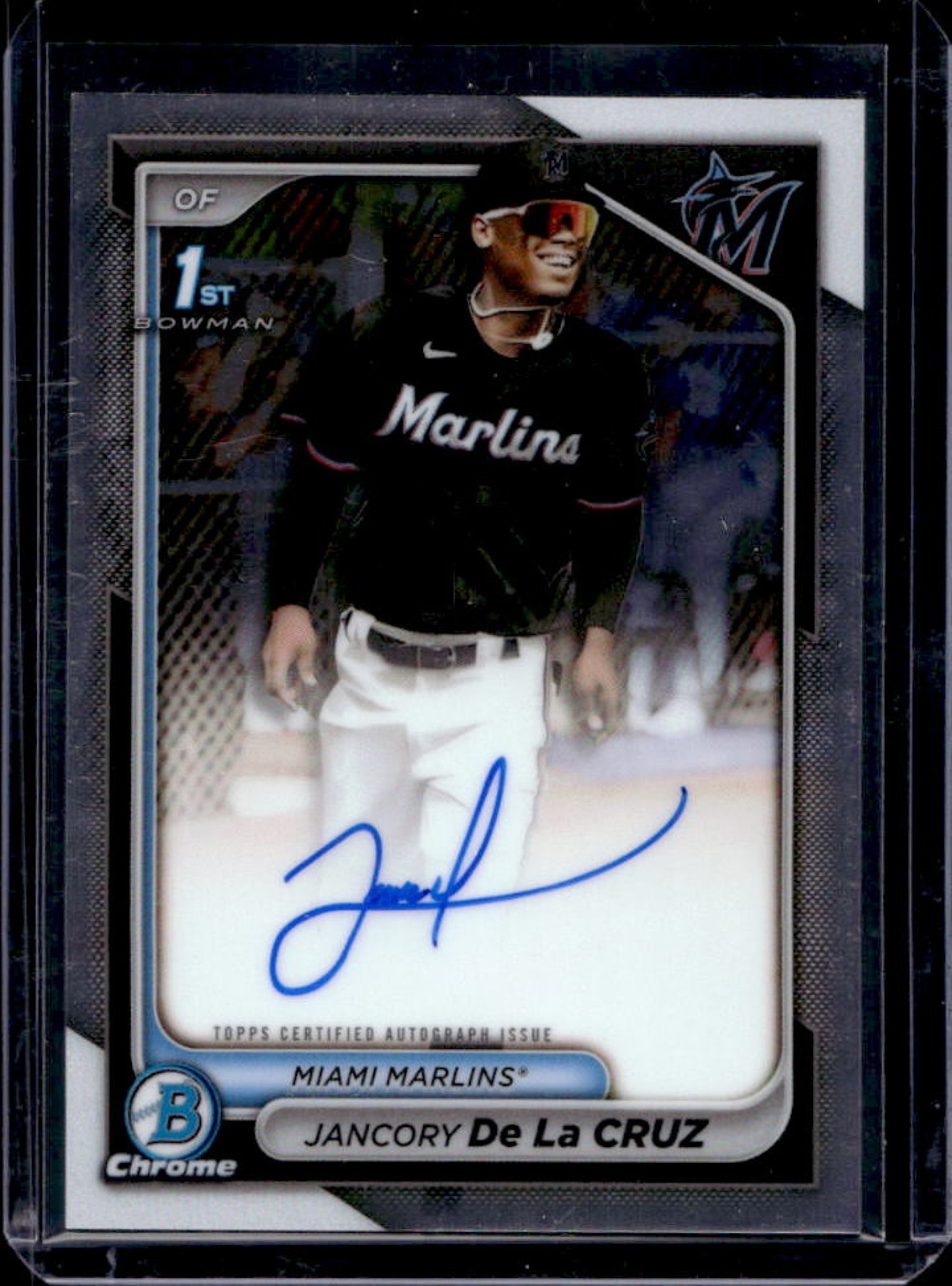 2024 Bowman Chrome Jancory De La Cruz Auto 1st #CPA-JDL Marlins