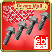 4x FEBI 181220 Schraube Bremssattel M12x1,5 BMW MINI vorne o. hinten 34116772428