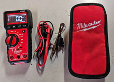 Milwaukee 2217-20 CAT III 600V True RMS Digital Multimeter TESTED