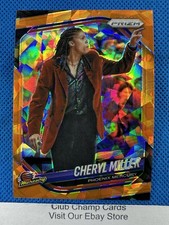 2025 #134 Cheryl Miller Panini Prizm WNBA Orange Ice Prizm Mercury