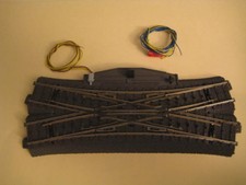 Marklin H0 24624 Double Slip Switch Turnout w/74491 & Lighted lantern - Lot#1