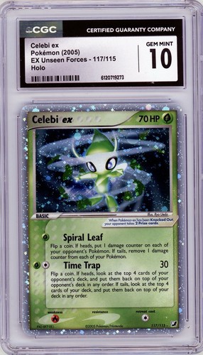 Celebi ex graded CGC 10 for sale on eBay