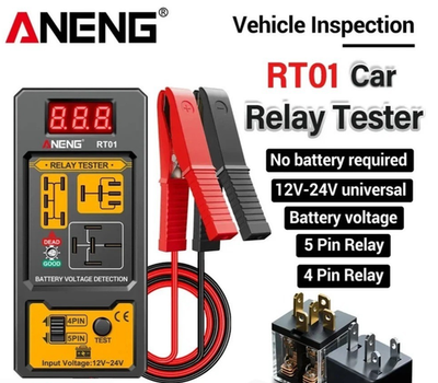 #ad ANENG Universal Car Relay Tester Voltage Tester RT01 11 25V Car Battery NewUSA $9.88