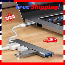 USB Hub Multiport Dock Multi-Splitter USB Type-A 3.0 Hub Adapter for PC Mac
