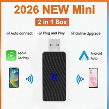 New Wireless CarPlay Android Auto Adapter Min...