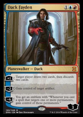 Dack Fayden - Light Play MTG Eternal Masters