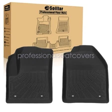For 2010-2013 Transit Connect TPE Driver+Passenger Floor Mats Liners All Weather