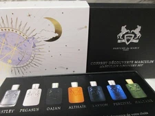 Parfums de Marly Men's Discovery Latest Samples 7x0.05fl. oz HOLIDAY Themed box