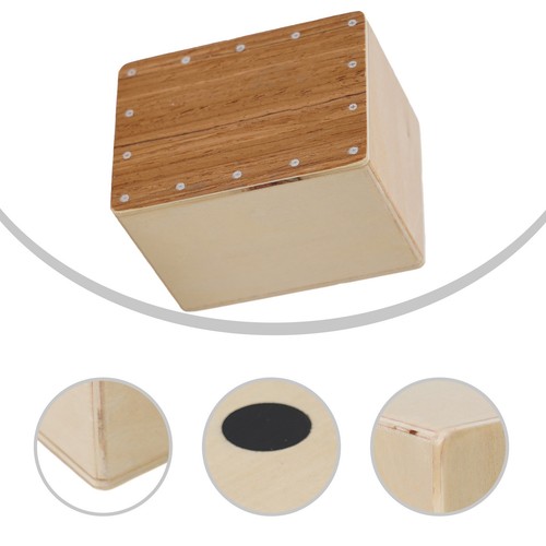 Lightweight Box Cajon Drum Perfect for Rhythm Practice and Performances - Picture 6 of 34