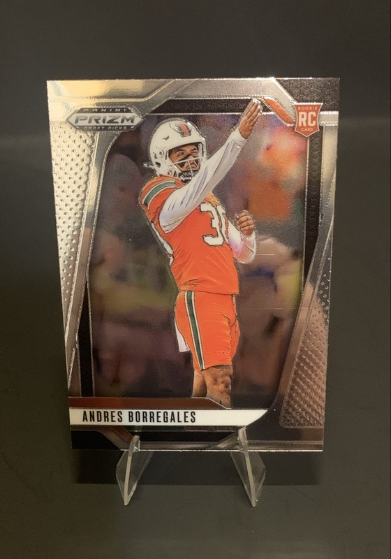 2025 Panini Prizm Draft Picks - Andres Borregales #56 (RC)-A1