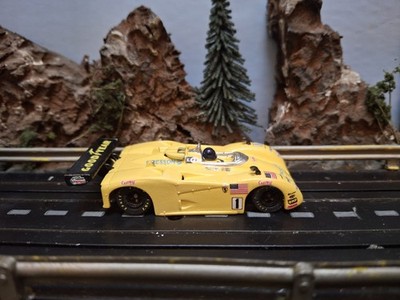 CUSTOM TYCO HO SLOT CAR BODY- #1 ERICSSON FERRARI 333SP 