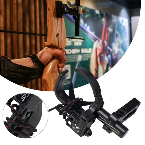 Arrow Rest Compound Bow Right Hand Aluminum Alloy Black Buckle Drop Away - Picture 6 of 24