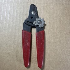 Vintage Walsco Wal 595 Adjustable Dial Wire Strippers Electrician Tool USA