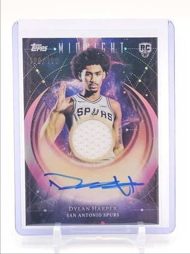 DYLAN HARPER 2025-26 TOPPS MIDNIGHT RPA ROOKIE TWILIGHT RC AUTO /199 Q3668
