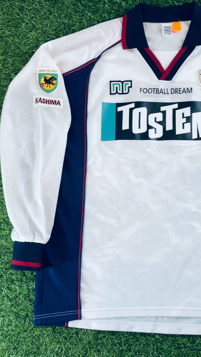Kashima Antlers 2000 Away Player Issue Long Sleeve Jersey Shirt
