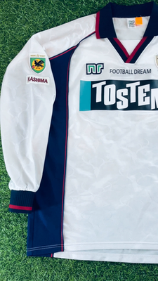 Kashima Antlers 2000 Away Player Issue Long Sleeve Jersey Shirt