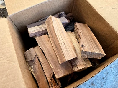 ORCHARD ORGANIC 10LBS Apple Wood For Smoking Organic Chunks Seasoned BBQ Grilling Cooking Smoker