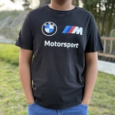 BMW Motorsport x Puma T-Shirt Men XL Black F1 Racing Cars Official Merch Tee