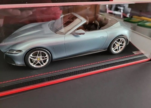 MR COLLECTION MODELS FERRARI ROMA SPIDER 1/18 Celeste Trevi FE040A of 59 Pz - Foto 6 di 7