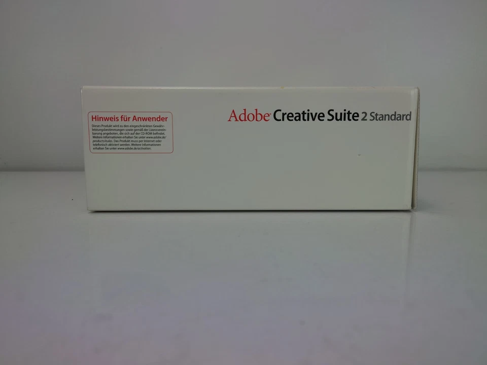 Adobe Creative Suite 2 Standard Upgrade Edition Retail OVP Windows CD Workshop - Bild 2 von 4