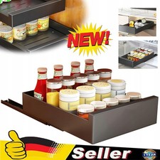 Teleskopschublade Küchenschublade Ausziehbar Schrankauszug Korbauszug Organizer