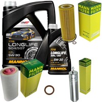 Mann Inspektionspaket 6L Mannol Longlife 5W-30 FüR BMW E91 320D 318D E90 E93