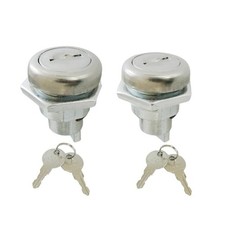 2 Pack Tool Box Locks with Keys, 5/8 Inch Lock Cylinder  Replacement for Flu...