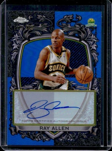2025 Topps Chrome Ray Allen Signature Style (RAW)