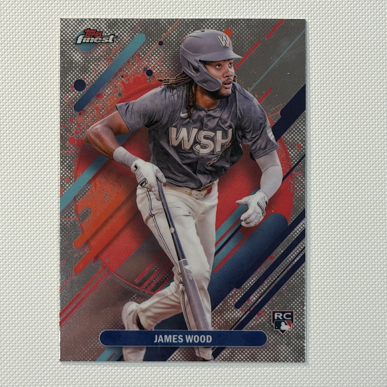 2025 Topps Finest - Rare James Wood #300 Refractor (RC)