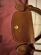 Longchamp Le Pliage Medium Nylon Purse - Lilac