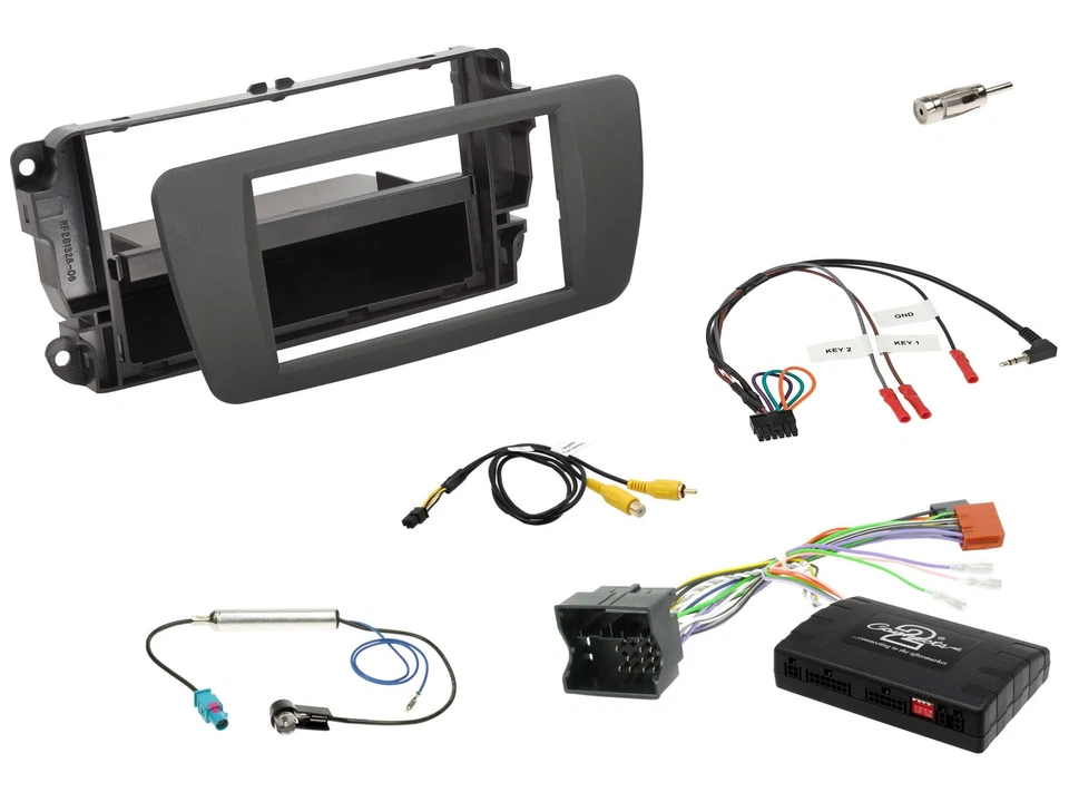 Pioneer 1DIN USB DAB MP3 Lenkrad Autoradio für Seat Ibiza 2008-2015 tuam grey - Bild 3 von 4