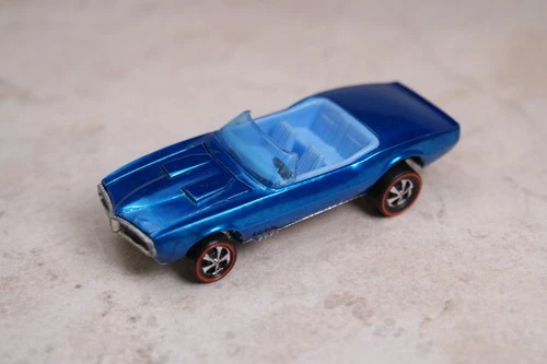 Restored Hot Wheels Redline - Custom Firebird in Blue w/blue!! Free Shipping!!