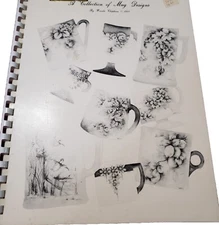 A Collection Of Mug Designs By Wanda Clapham 1983 Ideas Flowers Birds Landscape