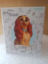 Disney Lady tramp Night Lamp Approx 17 Cm Paladone UK kids baby sleep decoration