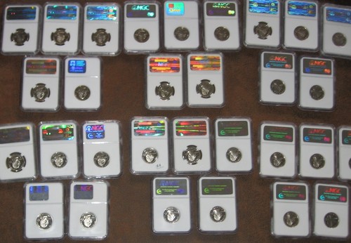 1999 - 2008 S Proof 50 coins State Quarter Set NGC Grade PF 70 UCAM Lot Delaware - Picture 16 of 17