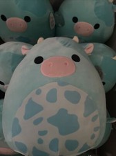 Tuluck Ultra Rare The Blue Cow Squishmallow Easter 2023 BRAND NEW w/ Tags