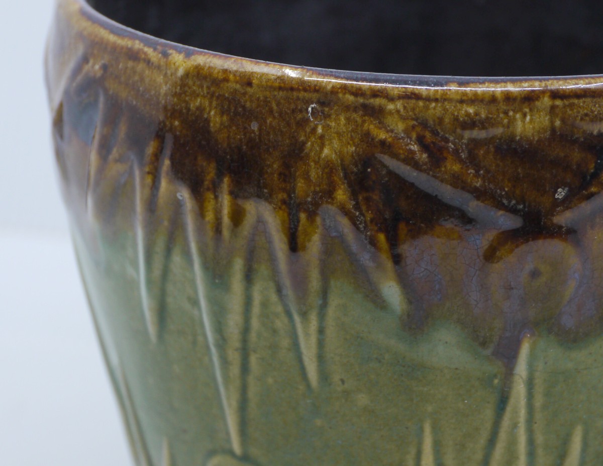 VINTAGE ROBINSON RANSBOTTOM MOON & SUN POTTERY PLANTER