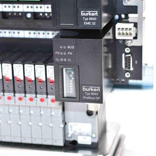 Bürkert Ventilinsel 8640 EME32 Profibus DP 8x 6524 Ventil -unused- - Bild 4 von 4